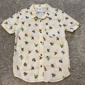 Avengers Jumping Beans Button Down Shirt